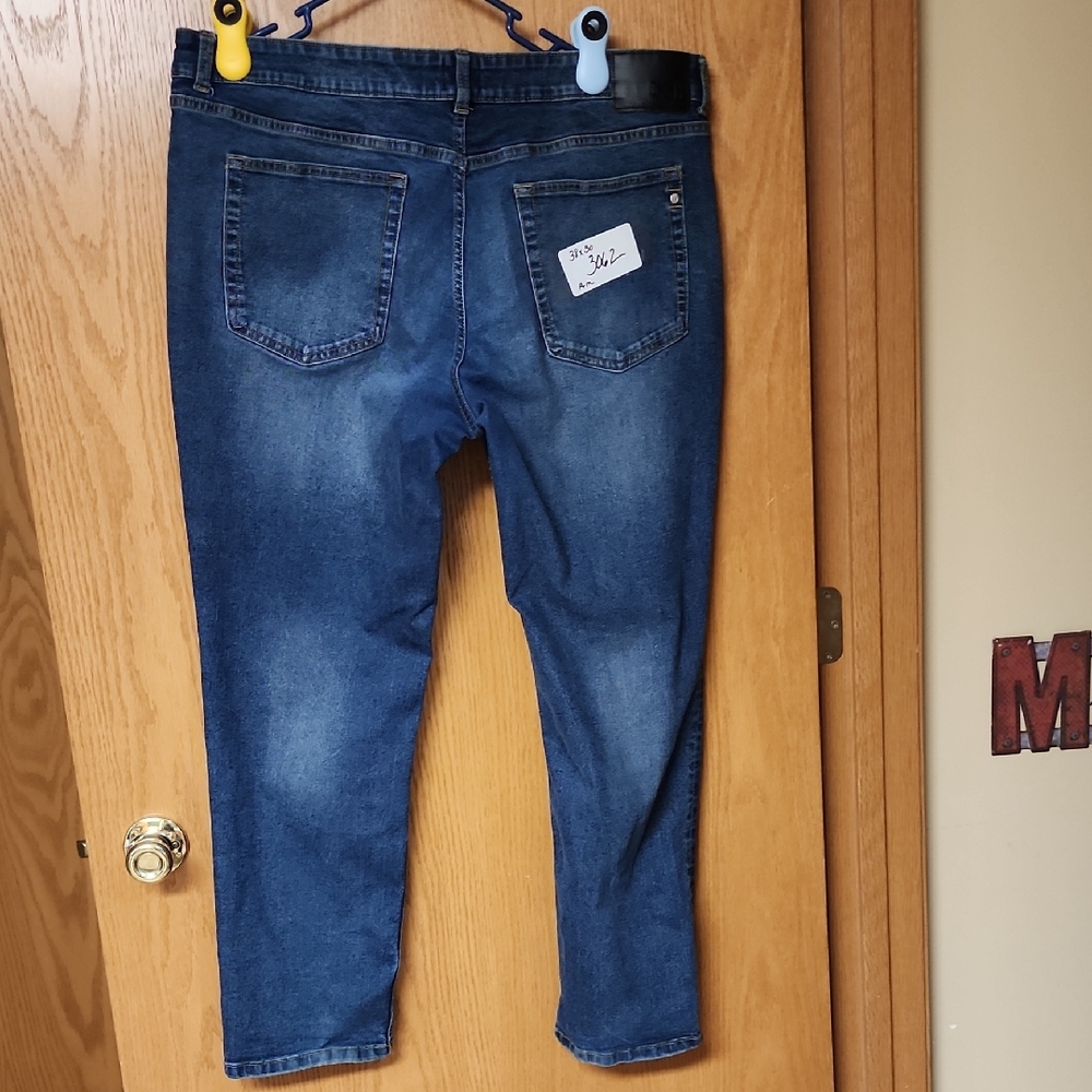 DKNY Bedford Dark Blue Mens Denim Jeans 38x30 number 3062